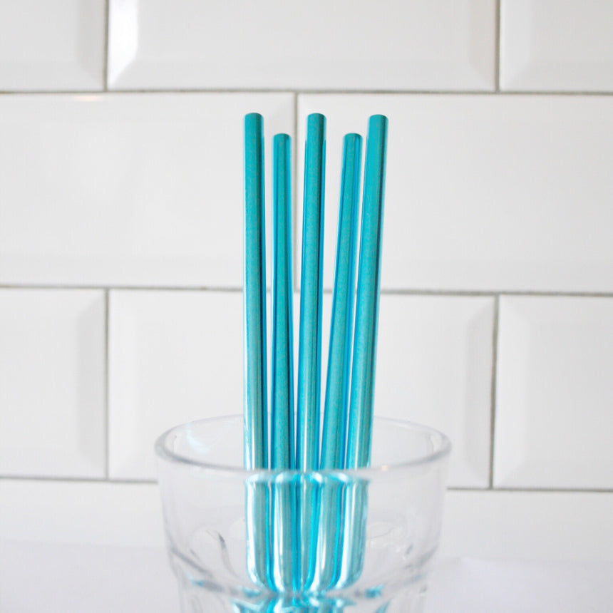 Reusable aluminium straw